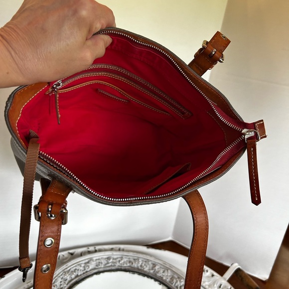 Grey gray Dooney and Bourke Bag - Picture 9 of 13
